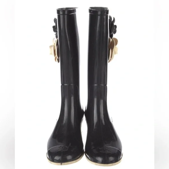 Chanel rain boots size 40 - Picture 3 of 5